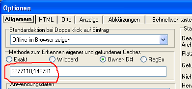 ID Eintrag